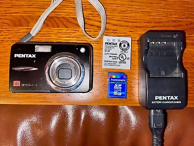 Pentax Optio A40 12.0MP Compact Digital Camera (Tested) • $49.99