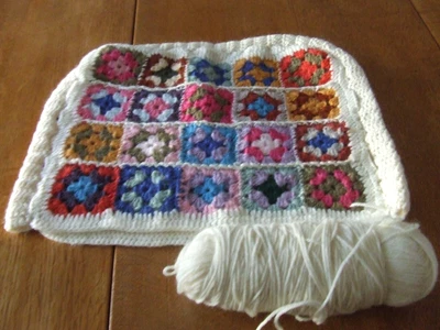 £4.99 • Buy Vintage Unfinished Wool Hand Crochet Tea Cosy.
