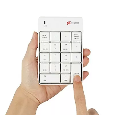 M MC Saite Wireless Numeric Keypad - With Nano Receiver2.4G 18 Keys Numpad F... • $26.50