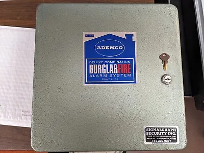 Vintage ADEMCO Deluxe Combination Burglar Fire Alarm System #229 • $79
