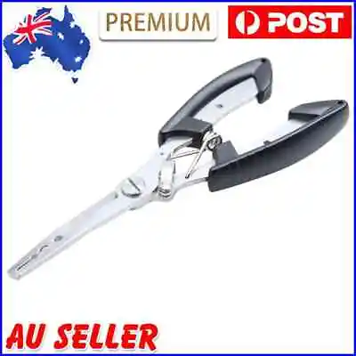 $10.79 • Buy Fishing Pliers Scissors Line Cutter Remove Hook Tackle Stainless Steel Tool