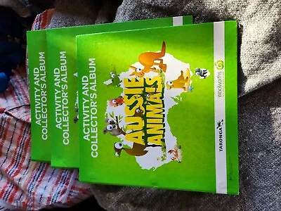 Woolworths Aussie Animals Activity Collector Card | Complete Full Set • $90