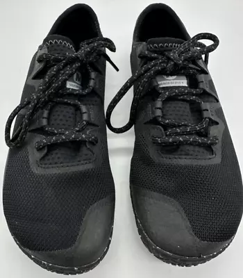 Merrell Womens Barefoot 2 Lace Up Athletic Shoes Sz 9 Black Mesh Vapor Glove 5 • $38.24