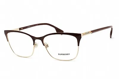 BURBERRY BE1362-1292-54 Eyeglasses Size 54mm 17mm 140mm Gold Women • $98.79