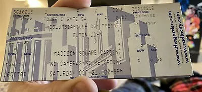 Elton John Vintage Concert Tickets Madison Square Garden 10-21-2000 Unused Comp. • $19.95