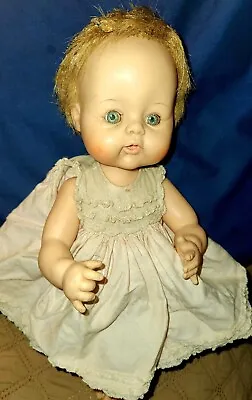 Vintage Madame Alexander Sweet Tears Doll FADED ORIG DRESS TAGGED   1965 14  • $22.50