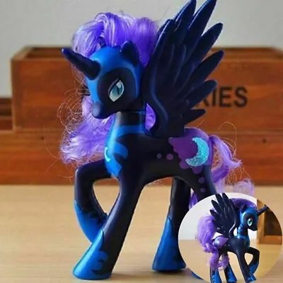 Cute My Little Pony 14cmAction Figure Princess Luna PVC Model Collection Kid Toy • £6.39