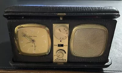 Vintage Antique Linden Travel Clock/Radio. Shipping Included! • $14.99