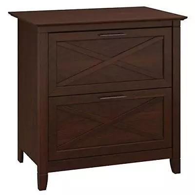Key West 2 Drawer Lateral File Cabinet In Bing Cherry • $259.96