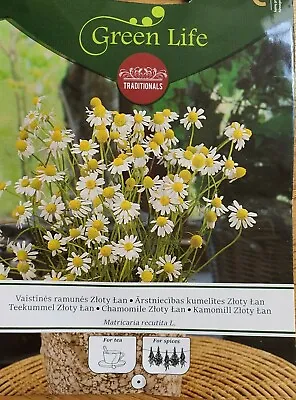 Chamomile Seeds. Herb.  Zloty Lan  Easy To Grow. Sow Now. Uk Seller.15000 Seeds • £1.95