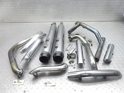 2008 Harley Davidson Road Glide FLTR Rinehart Exhaust Muffler Header Head Pipe • $379.99