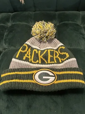 New Era Green Bay Packers Knit Cuff Pom Beanie NFL On Field Winter Hat • $14.99