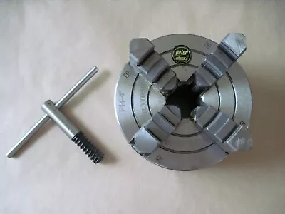 Gator 4  PI Series 4 Solid Independent Jaws Semi-Steel Body Lathe Chuck • $149.95