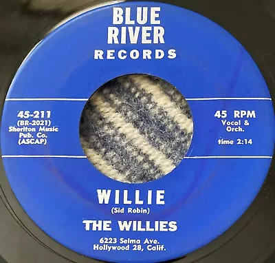 THE WILLIES: Willie C/w The Willy - 1965 Soul RnB Dance Craze 7  VG++ • £4