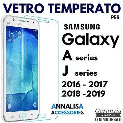 Film Tempered Glass Samsung Galaxy A3/A5/ A7/A8/ J1/J3/J5/J7 2016 2017 2018 • $5.67