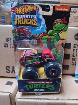 Hot Wheels Monster Truck TMNT Teenage Mutant Ninja Turtles RAPHAEL • $14.99