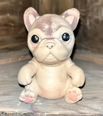 Little Live OMG Pets  French Bull Dog Puppy Squishy Works But Worn • $6