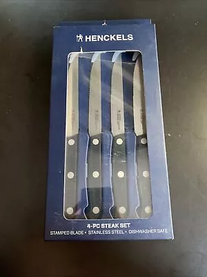 Zwilling J. A. Henckels 39323-100 Serrated Blade Prime Steak Knife Set - 4pcs • $22.95