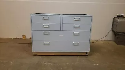 48x22x36  Hamilton 6 Drawer Metal Lab Casework Cabinet • $7018