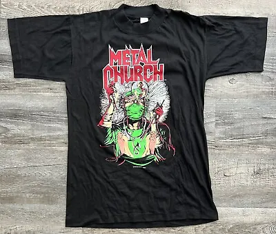 UNWORN Vintage Metal Church “Fake Healer” T-shirt Metallica Blind Illusion • $125
