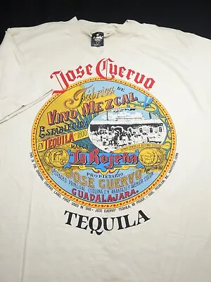 New Jose Cuervo Tequila Vintage Deadstock T-shirt -m Graphic Anvil Made Usa '85 • $99.99