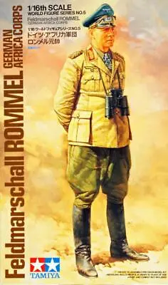£14.95 • Buy Tamiya German Feldmarschall Erwin Rommel 1:16 Scale Figure #36305