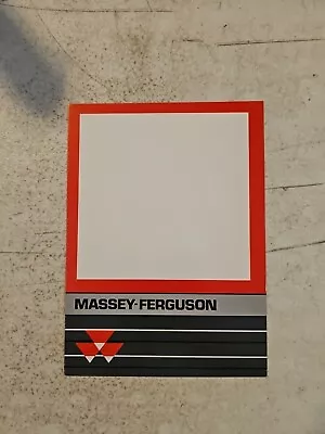  Vintage Massey Ferguson Dealer Sale Display Card. Unused 8 ×6  • $8.96