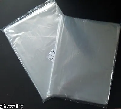 Multiple Sizes Clear Poly Bags 1Mil Flat Open Top Plastic Packaging Packing LDPE • $7.95
