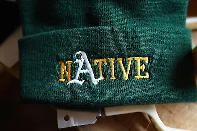 Oakland A's Athletics Bay Area California Cali NorCal Native Beanie Hat • $24