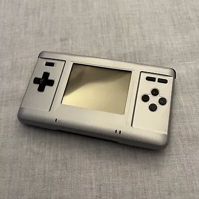 Nintendo Game Boy Macro XL - Silver & Black - Custom Gameboy Advance • £45