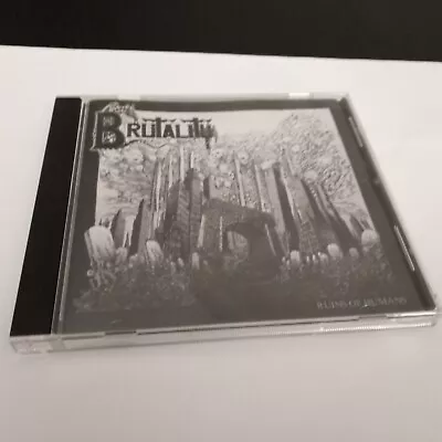 Brutality – Ruins Of Humans CD 2013 Ceremonial Records    Obituary Monstrosity • $11.99