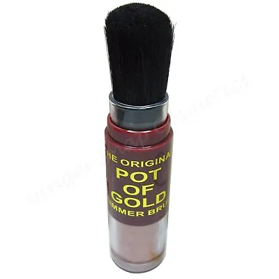 £5.99 • Buy POT OF GOLD Loose Bronzing Powder Brush Shimmering Bronzer Sunkissed Face & Body