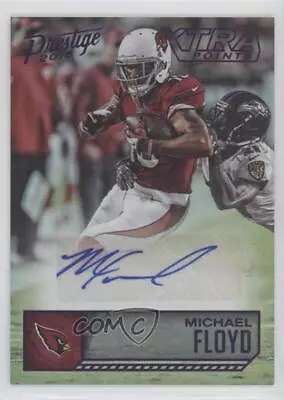 2016 Prestige Veteran Signatures Xtra Points Purple /100 Michael Floyd #76 Auto • $9.16