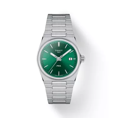 Tissot PRX Green 35mm Quartz Watch. T137.210.11.081.00 Please Read Description • £210