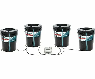 Active Aqua Root Spa 5-Gallon 4 Bucket Deep Water Culture System-SIMPLE/COMPLETE • $129.99