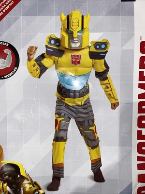 $19.89 • Buy Transformers Bumblebee Boy's Halloween Costume Size Large (10-12) Disguise
