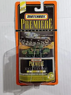 Matchbox Premiere Bradley M2 Tank Military Collection 1998 • $17