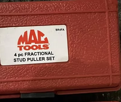 Mac Tools SR4FA 4-Piece SAE Fractional Stud Puller Set 1/4  5/16  3/8  7/16  • $75