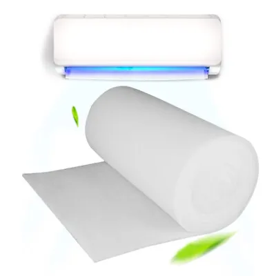 Home Fabric Air Conditioner Activate Carbon Purifier Pre Filter Fabric Sheet Pad • $23.15