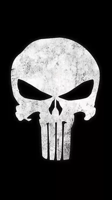 PUNISHER Skull SKULL Die Cut VINYL DECAL STICKER  • $3.49