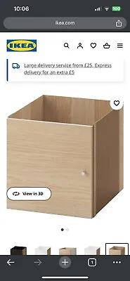 New IKEA KALLAX Shelf Insert With Door Drawers Pegboard Bookcase Book Storage • £9.99