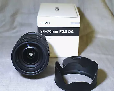 SIGMA 24-70mm F2.8 Art DG OS HSM Zoom Lens ONLY For SIGMA SA Mount Camera • $745