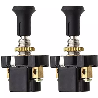 2 Pcs 8mm/0.31” Pull Switch On Off12V Push Pull Light Switch For Car Auto Boa... • $17.53