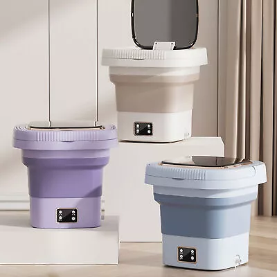 Portable Washing Machine 9L Foldable Washing Machine For Apartment Excellent • $125.75