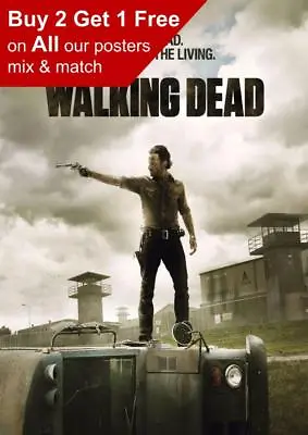 The Walking Dead Poster Print A5 A4 A3 A2 A1 • £1.49