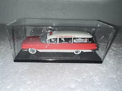 Neo Scale Models 1:43 Scale 1960 Buick Flxible Premier Ambulance Item# 44687 • $130