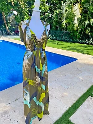 £117 • Buy Matthew Williamson Runway Tropical Print Gown
