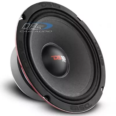 DS18 PRO-X8MSE 8  Midrange Speaker 550 Watt 8-ohm Closed Sealed Back Loudspeaker • $55.95