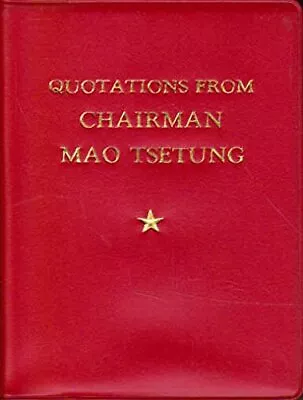 QUOTATIONS FROM CHAIRMAN MAO TSE-TUNG - Hardcover *Excellent Condition* • £80.31