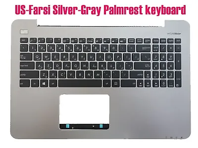 US-Farsi Palmrest Keyboard For ASUS X555UB X555LN F555UB F555LN K555UB K555LN • $47.49